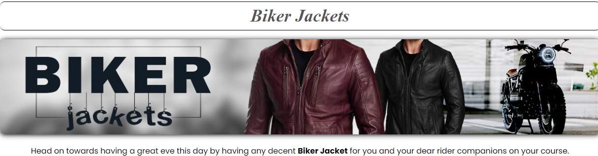leather racer jackets