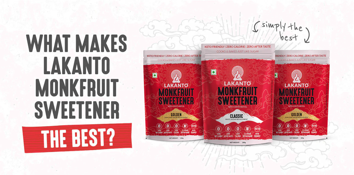 lakanto monk fruit sweeteners